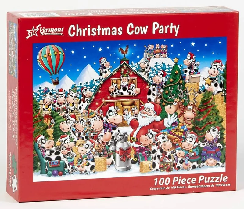 Christmas Cow Party (100pcs)
