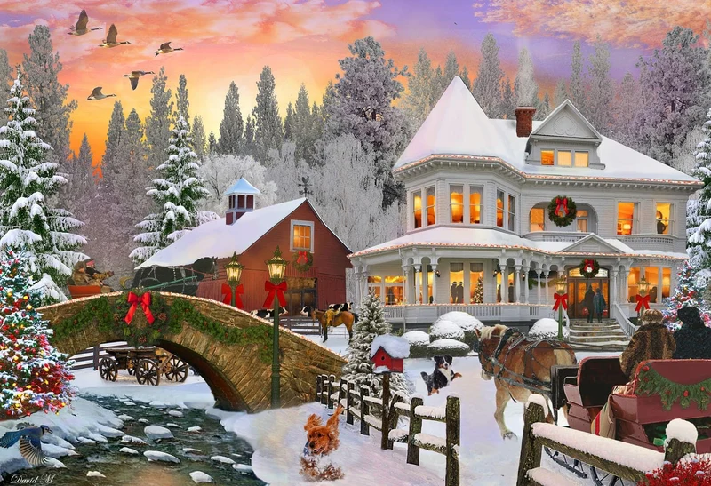 Country Holiday, David MacLean (100pcs)