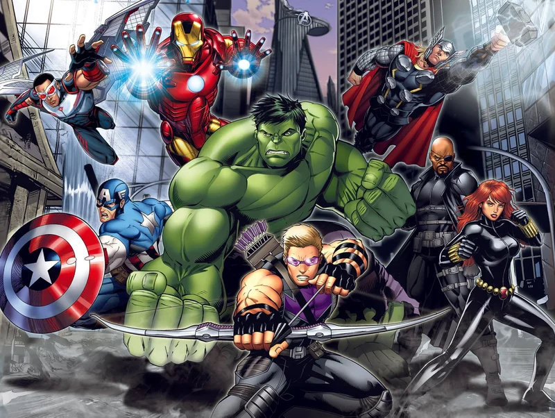 Marvel - Avengers (3D Puzzle) (500pcs)