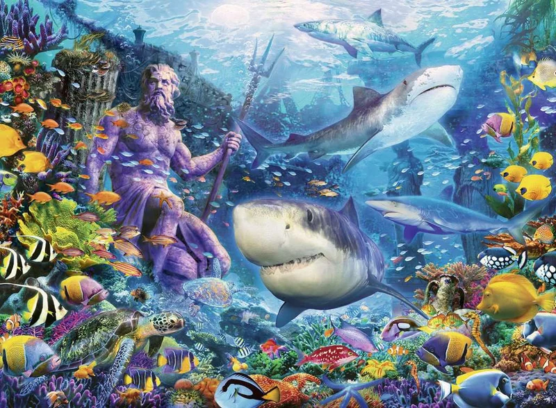 DMG Ravensburger King Of The Sea (500pcs) (DAMAGED BOX)