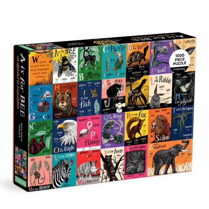 A is For Bee: An Alphabet in Translation (1000pcs)