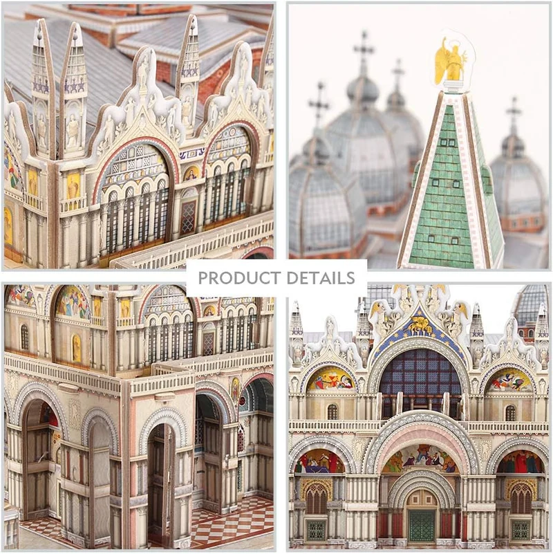 National Geographic Venice - St. Mark's Square (3D Puzzle) (107pcs)