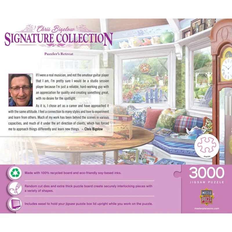 DMG Signature - Puzzler's Retreat (3000pcs) (DAMAGED BOX)