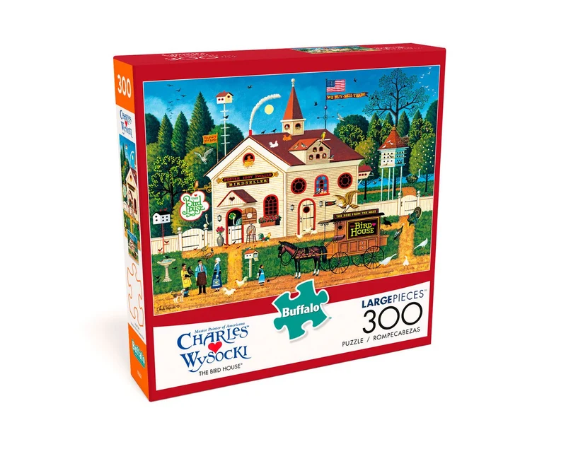 PFG The Bird House, Charles Wysocki (300pcs) (Usage/Used - PUZZLES FOR GOOD)