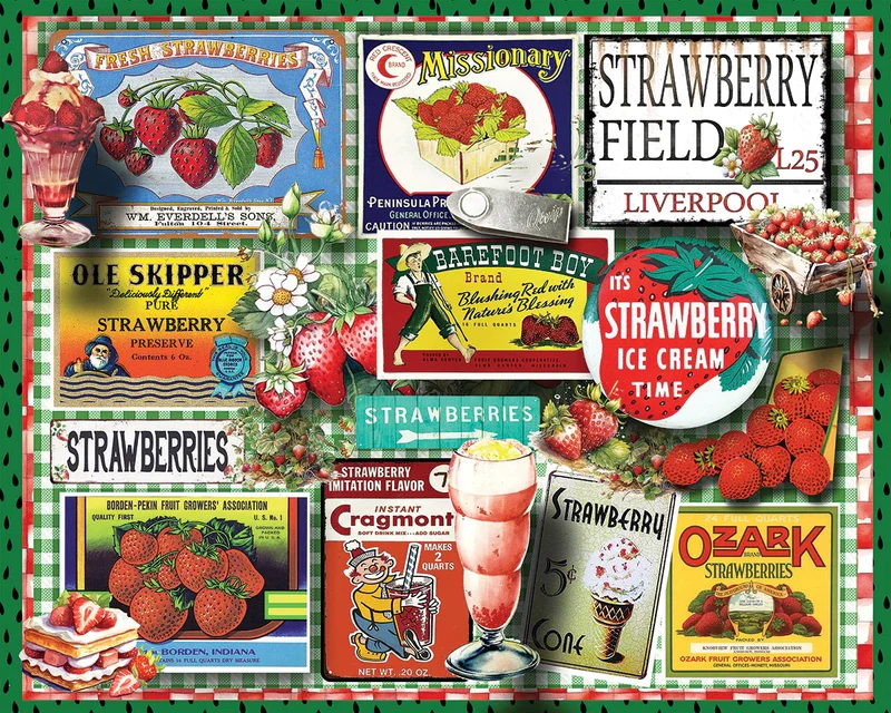 Strawberries (1000pcs)
