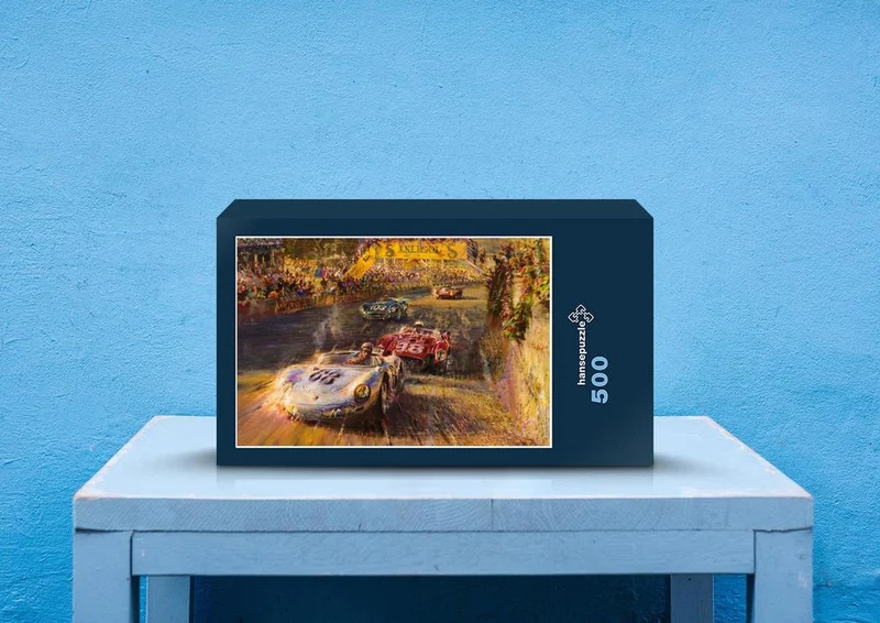 71038 Hintergründe - Autorennen Puzzle