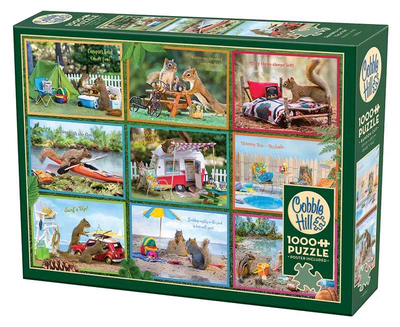 Squirrels on Vacation (1000pcs)