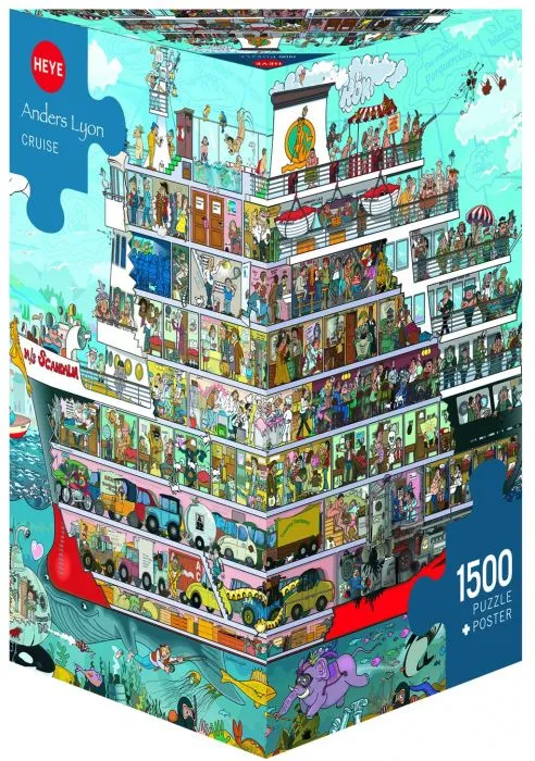 DMG Cruise, Lyon (Triangular Box) (1500pcs) (DAMAGED BOX)