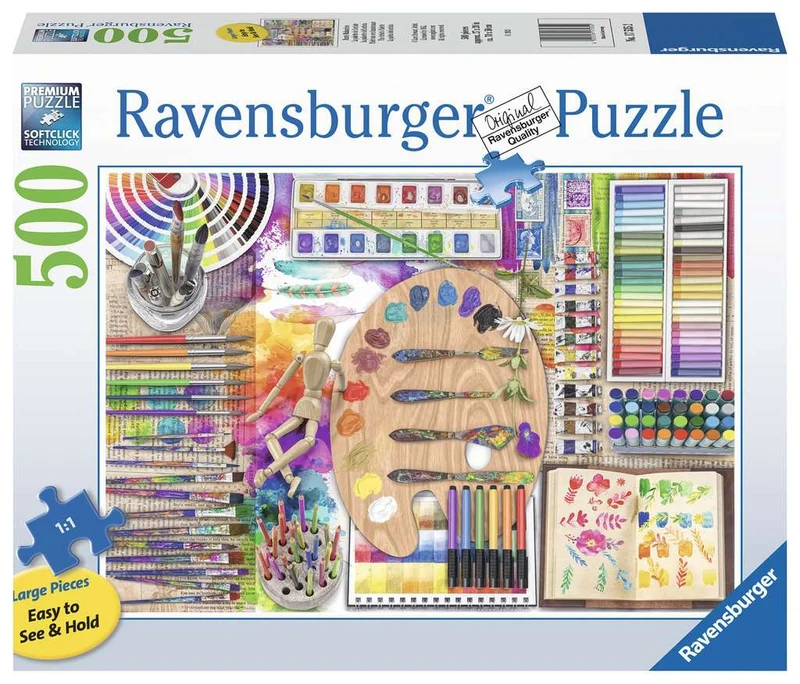 DMG The Artist's Palette (500pcs) (DAMAGED BOX)
