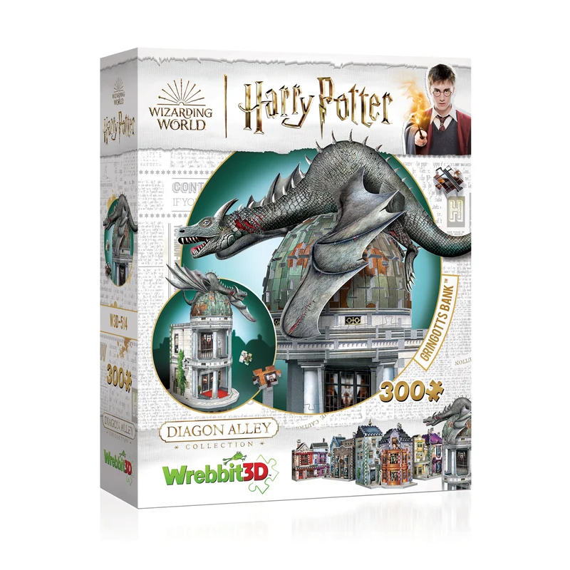 Harry Potter 3D - Gringotts Bank™ (390pcs)