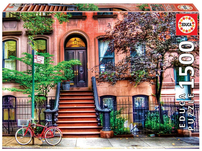 PFG Greenwich Village, New York (1500pcs) (Usage/Used - PUZZLES FOR GOOD)