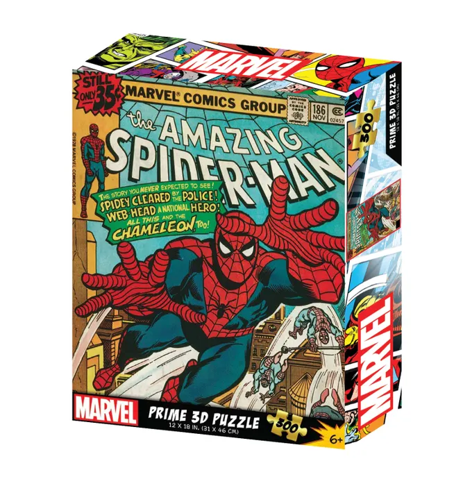 Marvel Comics - Spider Man (3D Puzzle) (300pcs)