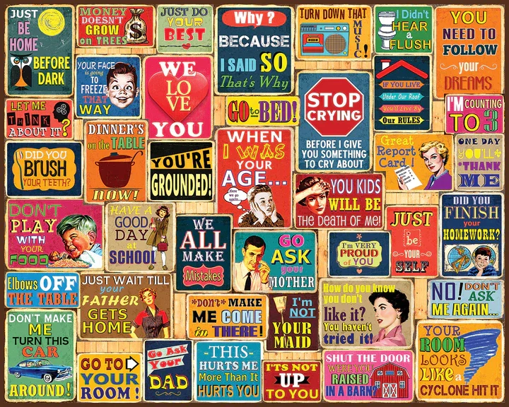 PFG Things Parents Say, Steve Cameron (Usage/Used - PUZZLES FOR GOOD)