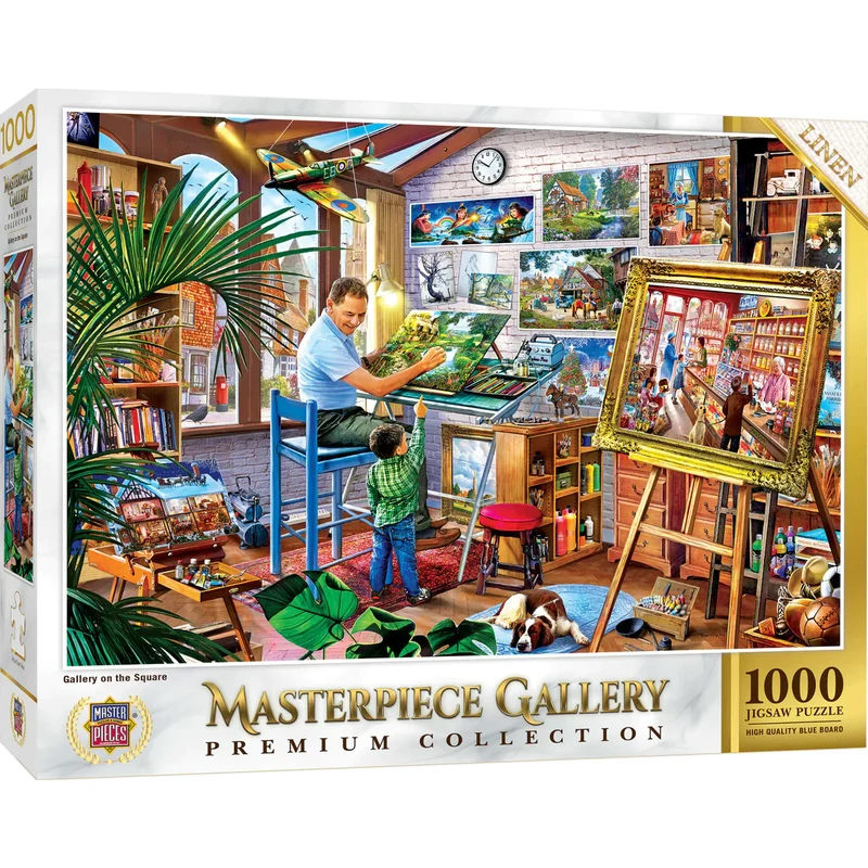 DMG Gallery on the Square - Masterpiece Gallery (1000pcs) (DAMAGED BOX)