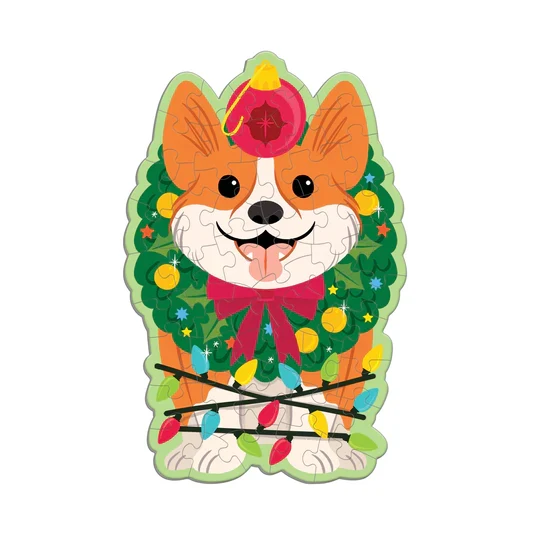 MINI Christmas Corgi Scratch & Sniff (48pcs)