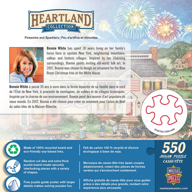 Heartland - Fireworks and Sparklers, Bonnie White (550pcs)