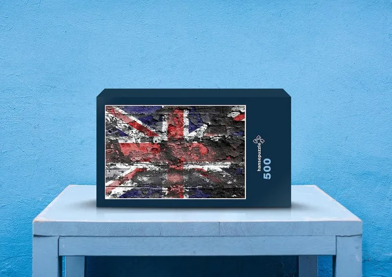 46493 Orte - Flagge Puzzle