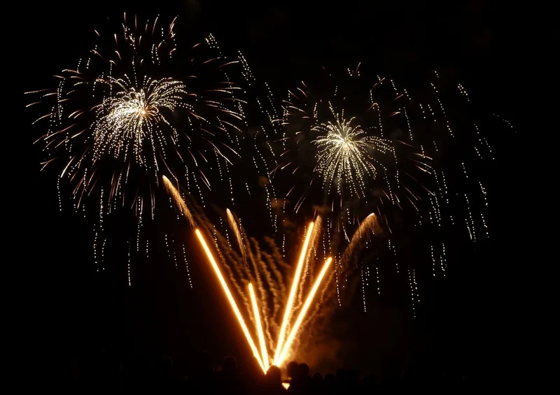 33463 Hintergründe - Feuerwerk Puzzle
