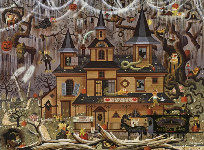 DMG Trick or Treat Hotel, Charles Wysocki (DAMAGED BOX)