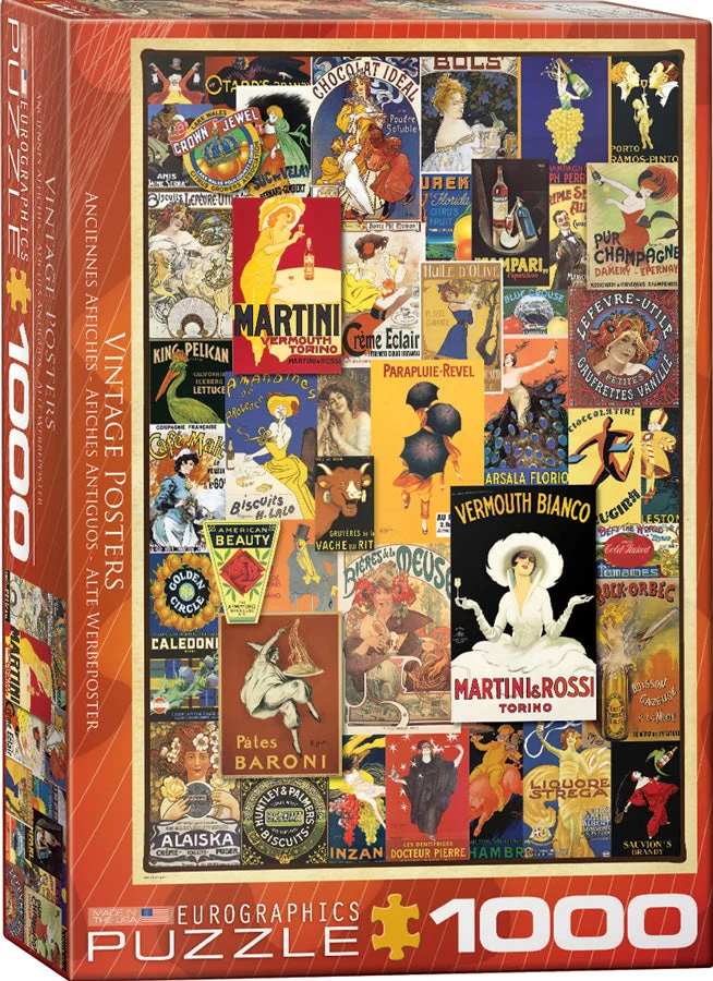 PFG Vintage Posters (Usage/Used - PUZZLES FOR GOOD)