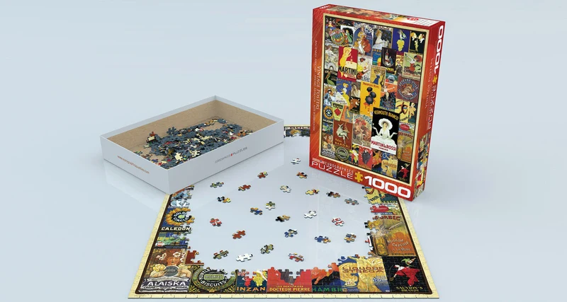 PFG Vintage Posters (Usage/Used - PUZZLES FOR GOOD)