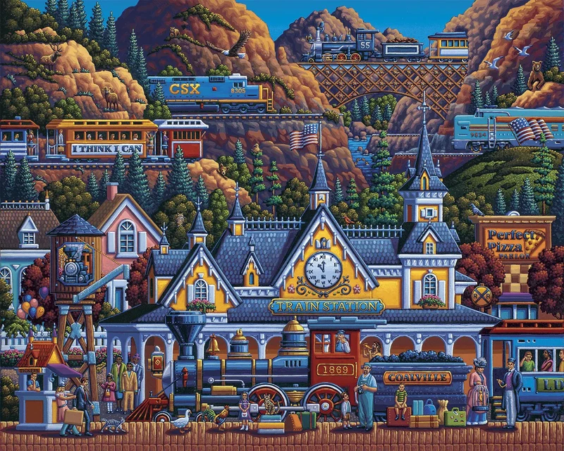 Train Station (500pcs)