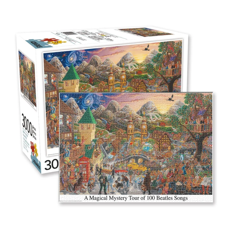 PFG Magical Mystery Tour - 100 Beatles Songs (3000cps) (Usage/Used - PUZZLES FOR GOOD)
