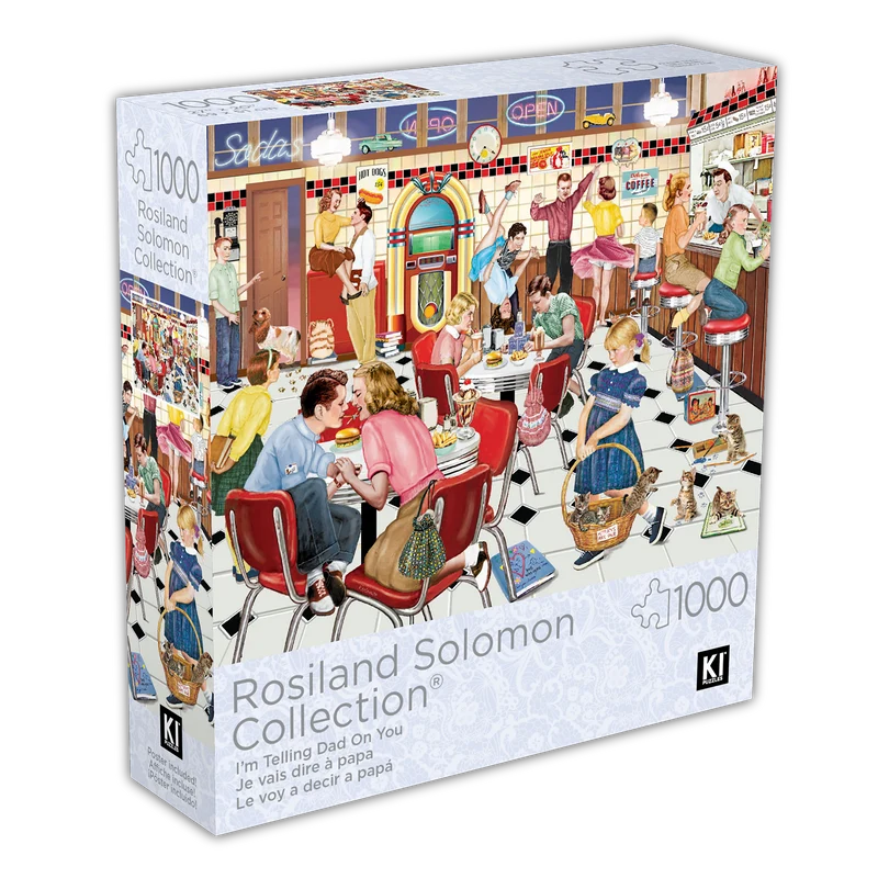 PFG I'm Telling Dad on You, Rosiland Solomon (1000pcs) (Usage/Used - PUZZLES FOR GOOD)