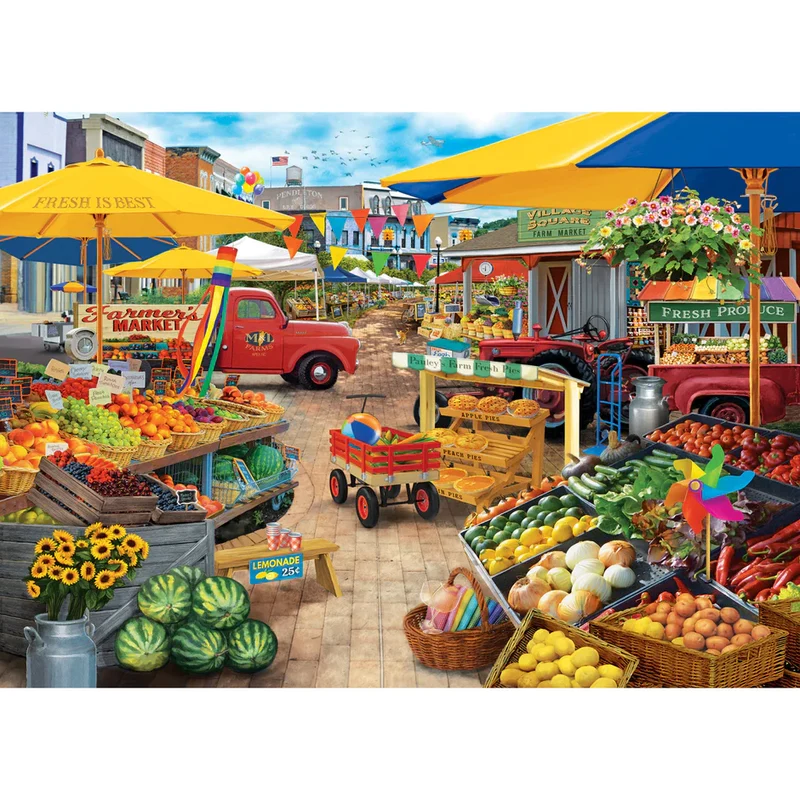 Seek & Find - Market Square (1000pcs)