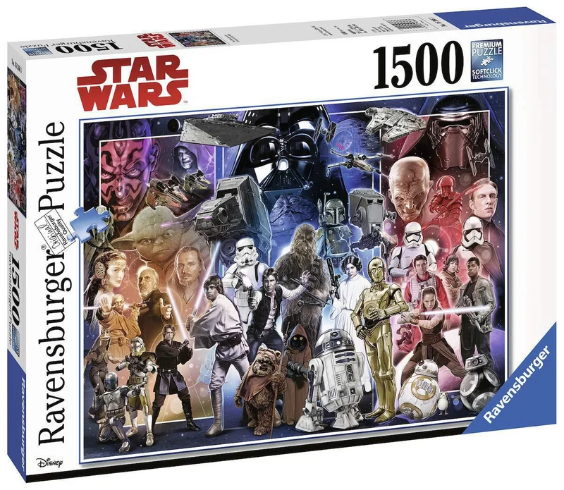 DMG Ravensburger Star Wars - Whole Universe (1500pcs) (DAMAGED BOX)