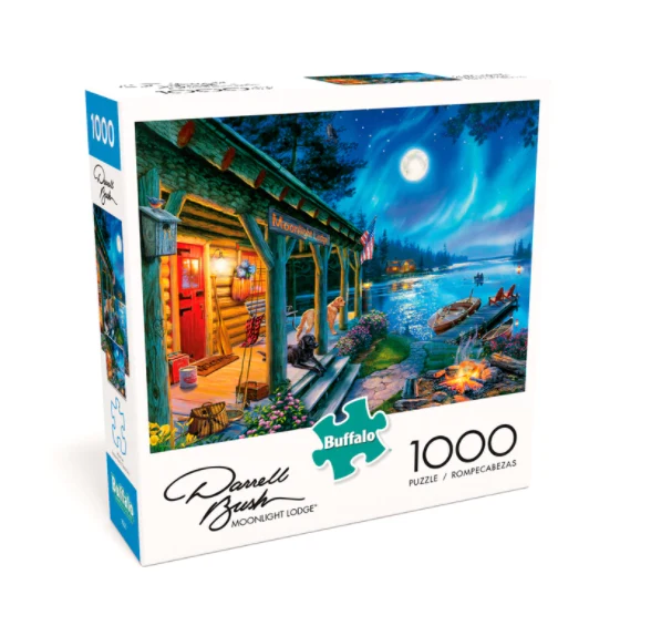 PFG Moonlight Lodge, Darrell Bush (Usage/Used - PUZZLES FOR GOOD)