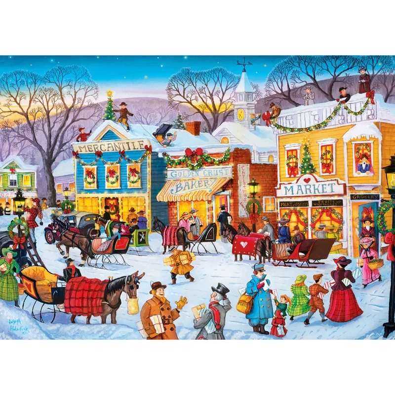 Season's Greetings - Christmas Shopping, Joe Holodook (1000pcs)