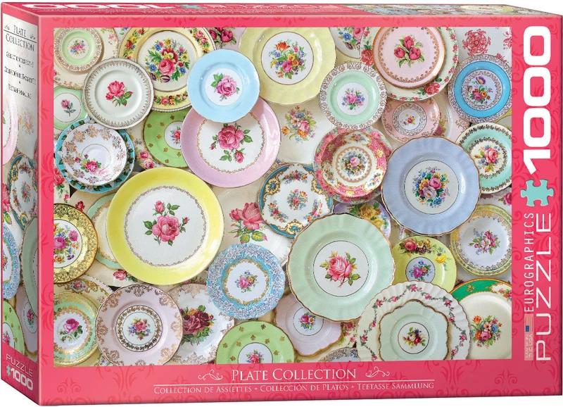 PFG Plate collection (Collection de Assiettes) (Usage/Used - PUZZLES FOR GOOD)