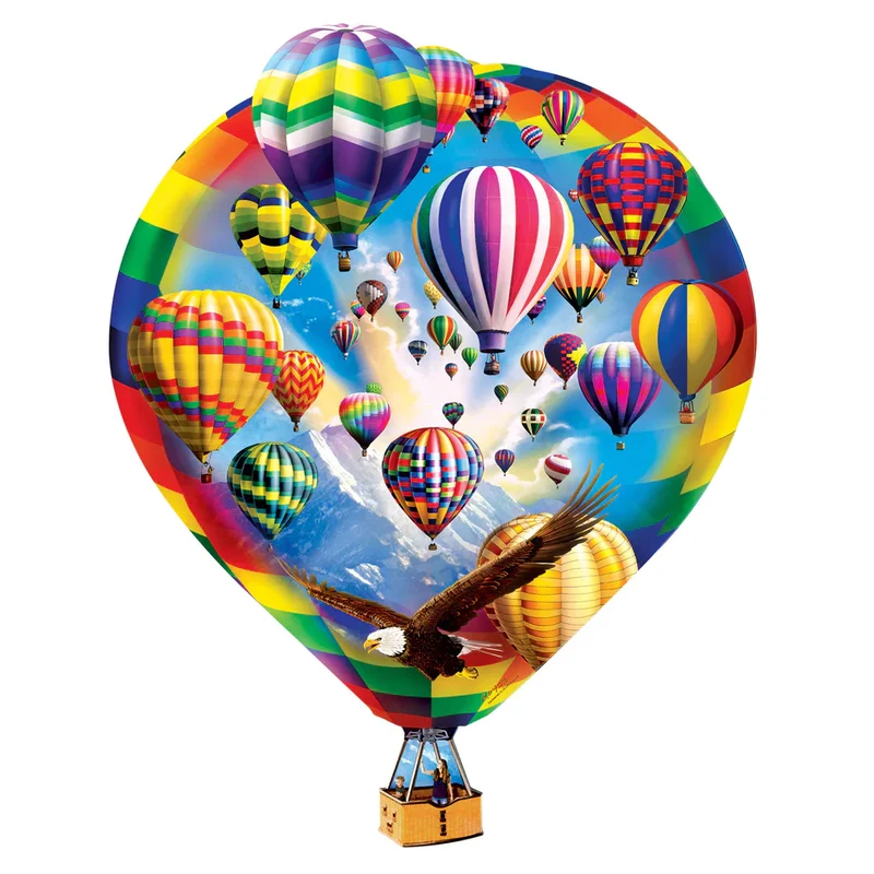 Shapes - Hot Air Balloons (500pcs)