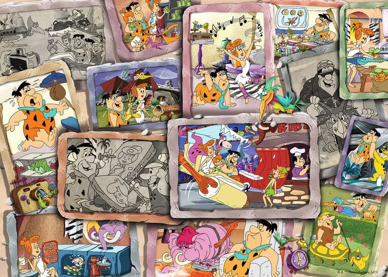DMG Ravensburger The Flintstones (1000pcs) (DAMAGED BOX)