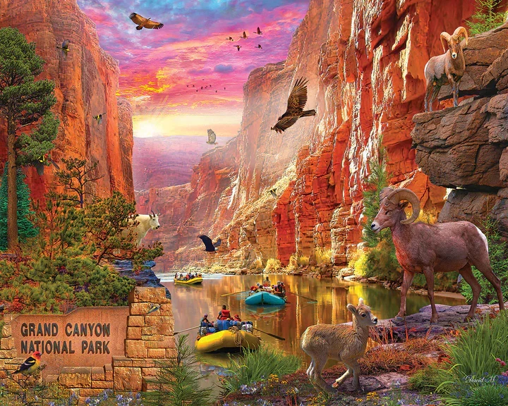 DMG Grand Canyon National Park, David Mclean (DAMAGED BOX)