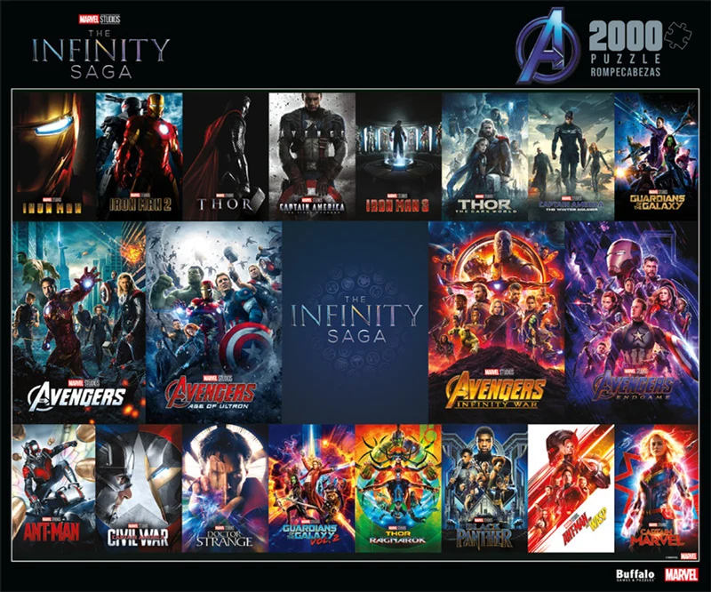 Marvel Infinity Saga Posters (2000pcs)