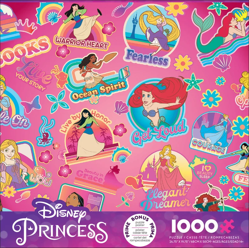 Disney - Princess Sticker Collage (1000pcs)