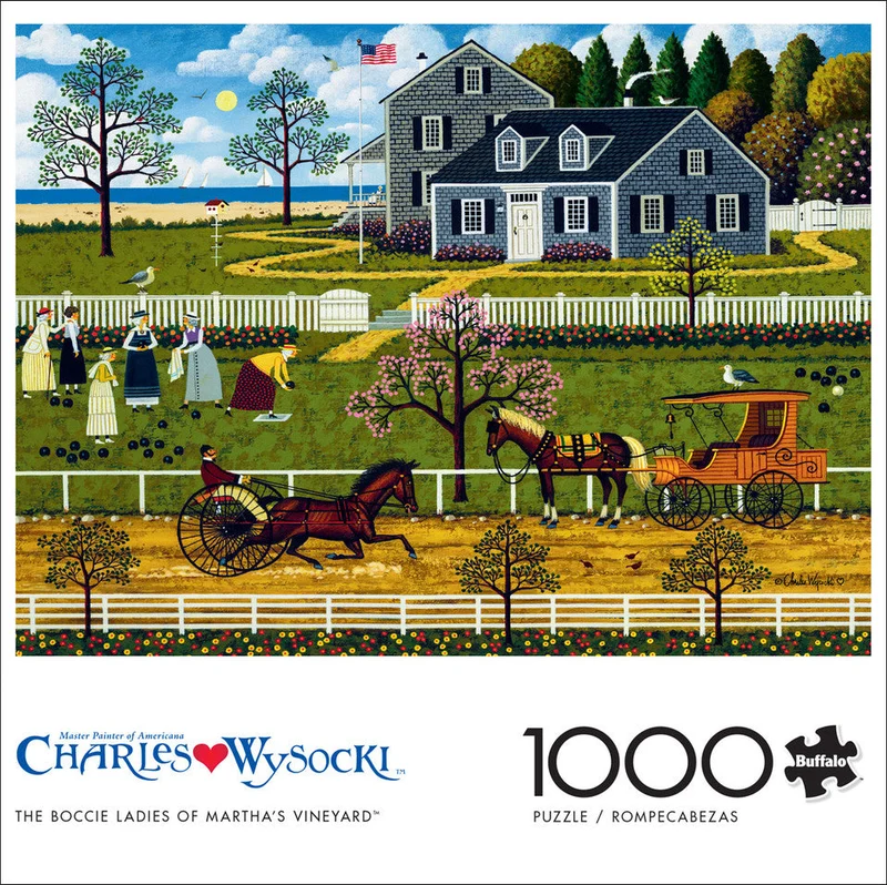 DMG The Boccie Ladies of Martha's Vineyard, Charles Wysocki (1000pcs) (DAMAGED BOX)
