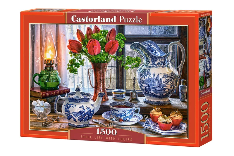 PFG Still Life with Tulips, Marcus Rodriguez (Usage/Used - PUZZLES FOR GOOD)