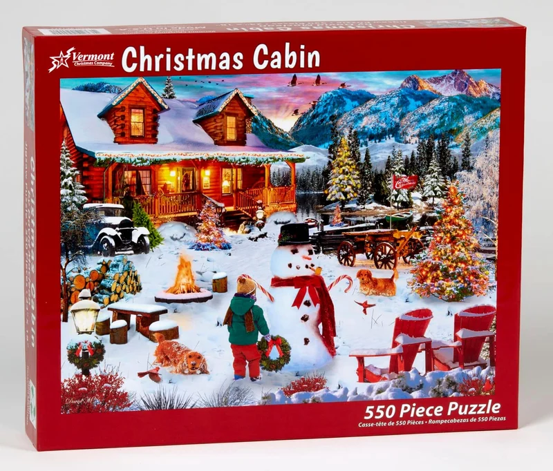 Christmas Cabin, David MacLean (550pcs)