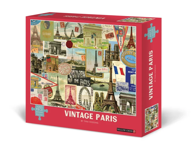 PFG Vintage Paris (1000pcs) (Usage/Used - PUZZLES FOR GOOD)