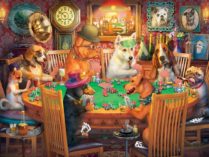 Poker Dogs, Eduard (500pcs)