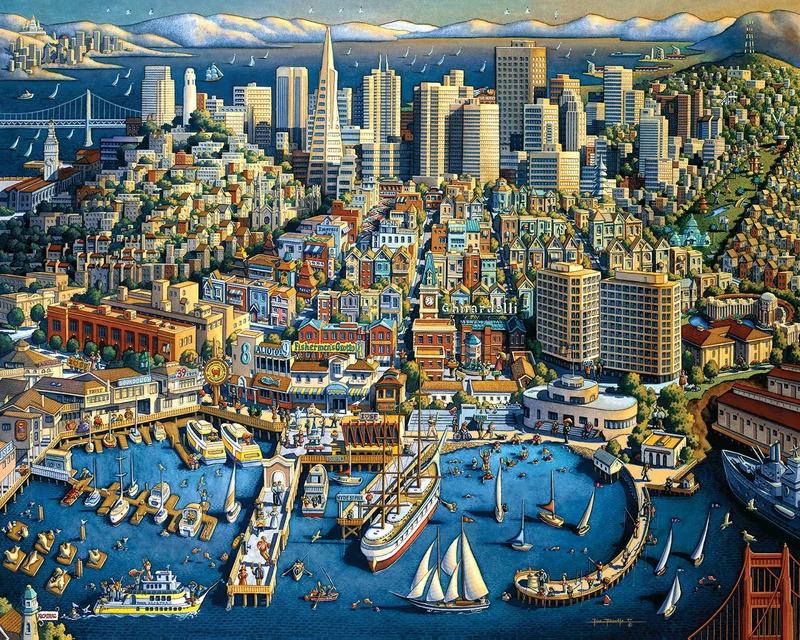 San Francisco (1000pcs)