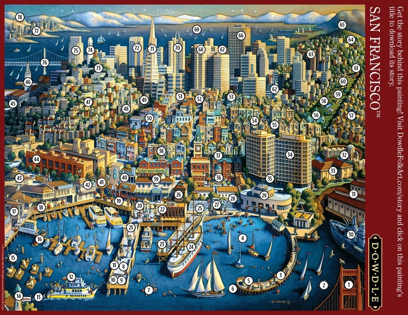 San Francisco (1000pcs)