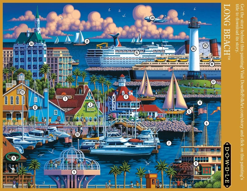 Long Beach (500pcs)