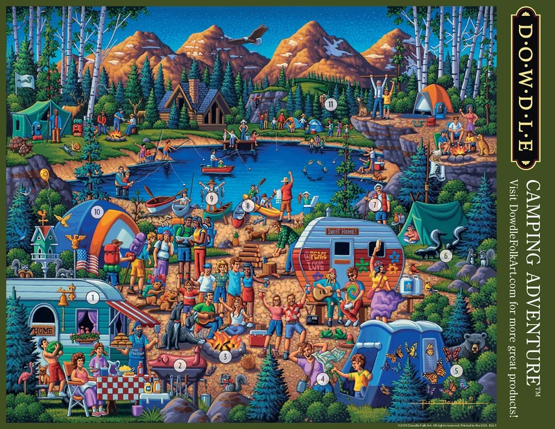 Camping Adventure (1000pcs)