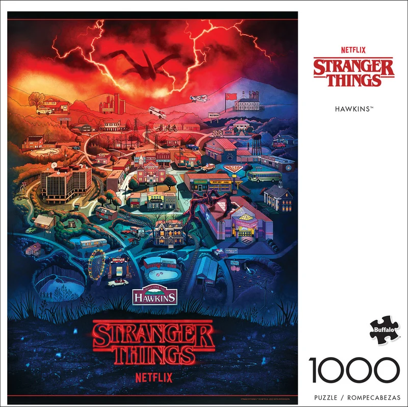 Stranger Things: Hawkins (1000pcs)