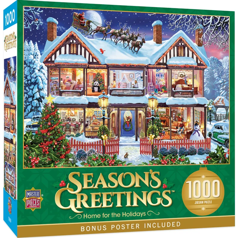 Season's Greetings - Home for the Holidays, Steve Crisp (1000pcs)