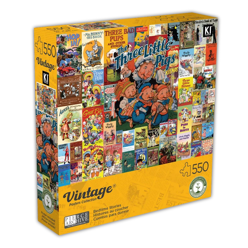 Vintage Posters Collection - Bedtime Stories (550pcs)